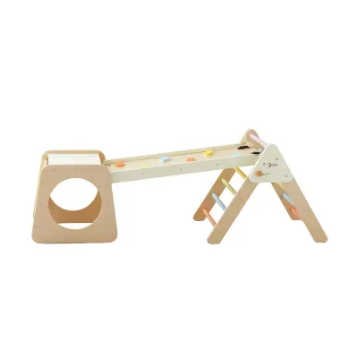 Classic World Toys Foldable 5-in-1 Children Triangle Climbing Set