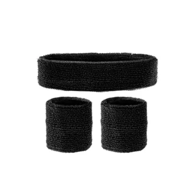 Black Sweatbands set