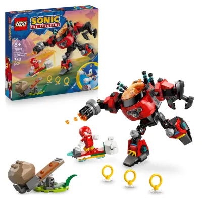 LEGO Sonic the Hedgehog: Knuckles vs. Dr. Eggman Egg Crusher Mech (77005)