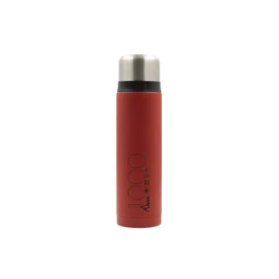 Stainless Steel Beverages Thermo 1L , Red