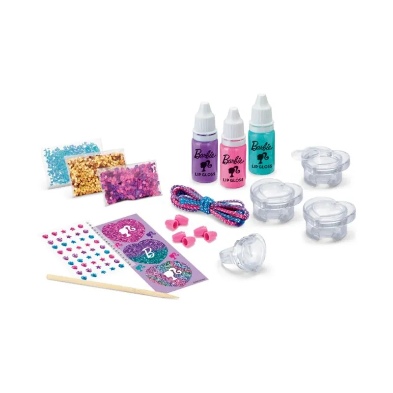 Cra-Z-Art Barbie Sparkling Sweet Heart Lip Gloss Lockets