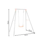 Kettler Single Swing Grey / Orange