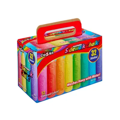 Cra-Z-Art 32 ct Washable Sidewalk Chalk