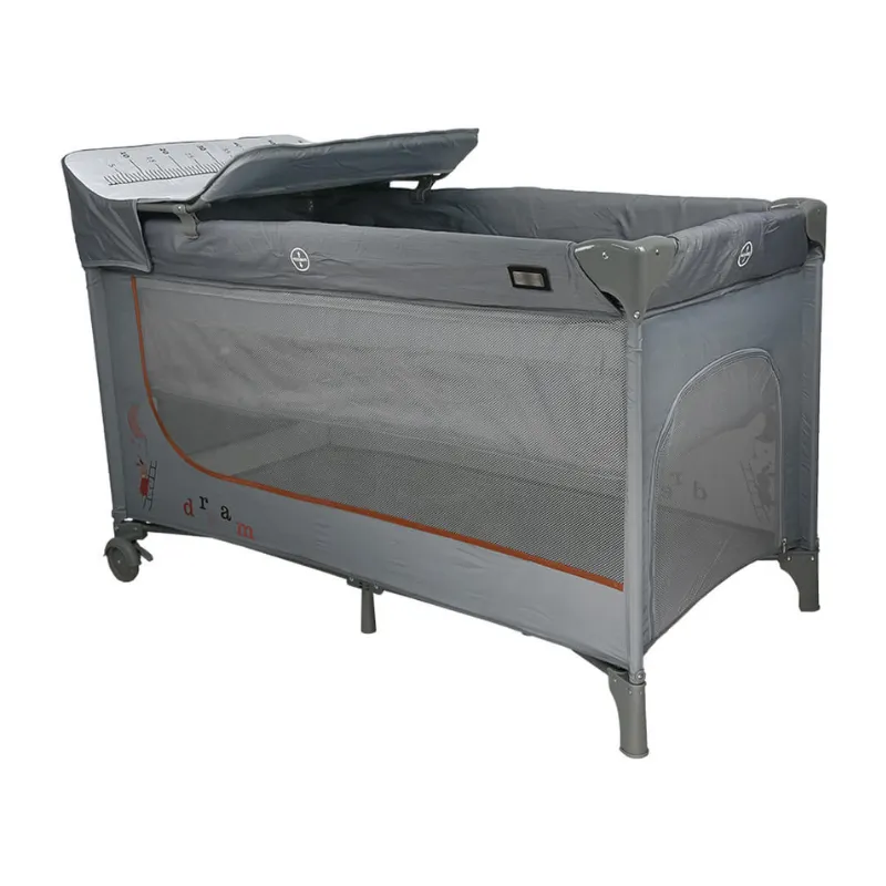 Bebe Star Play Yard Dreamer with 2nd floor and changer Grey