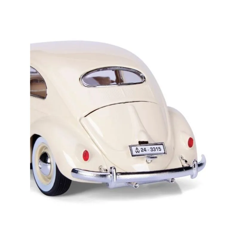 Bburago Volkswagen Kafer Beetle 1955 White 1:18