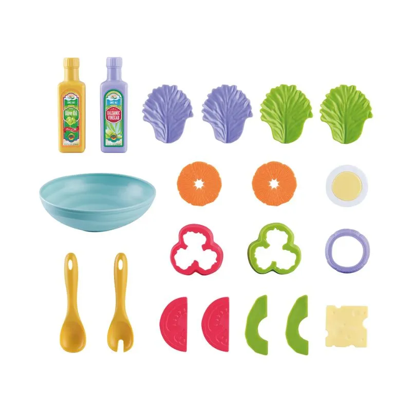 Playgo Plastic Mixed Salad Playset