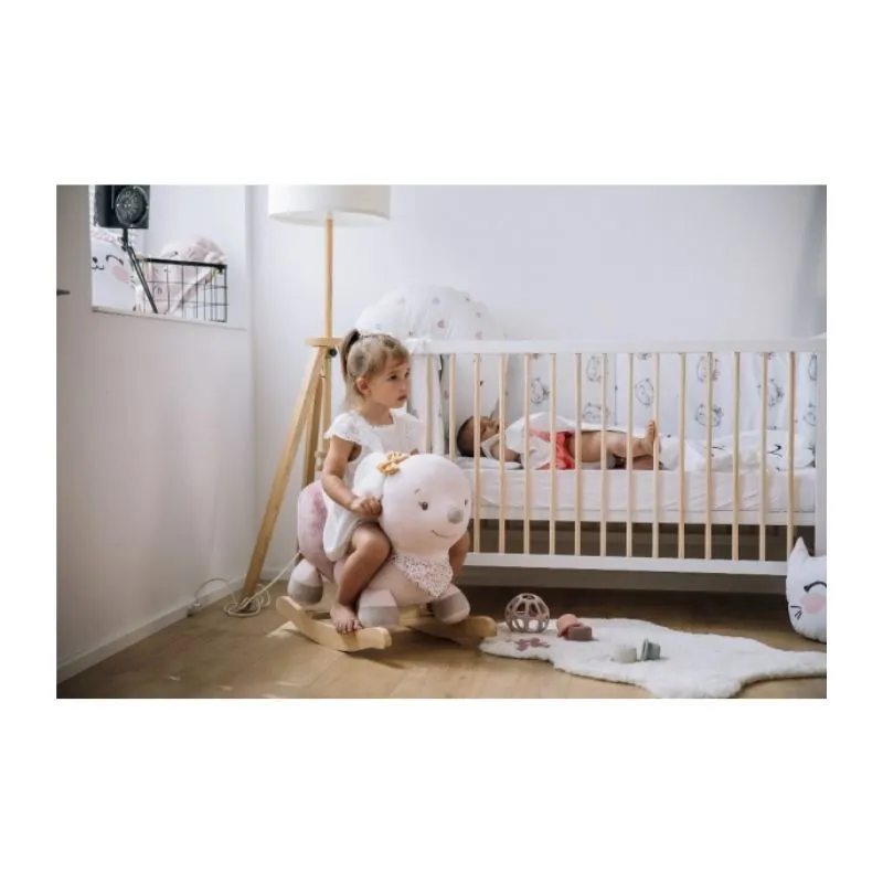 FreeOn Free2Play Pink Zoe The Mouse Rocking Bear
