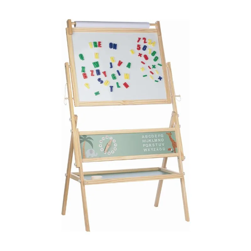 FreeOn Free2Play Double-Sided Wooden Board with Accessories