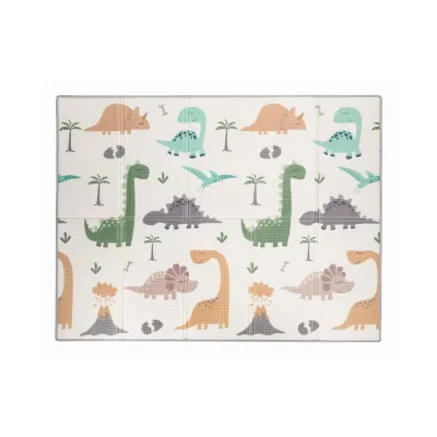 FreeOn folding play mat with edge Magic Dino
