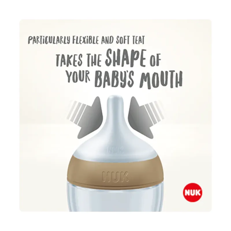 NUK Perfect Match Baby Bottle with soft silicone teat Mickey Mouse 260ml