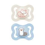 MAM air silicone soother 2-6m 2-pcs