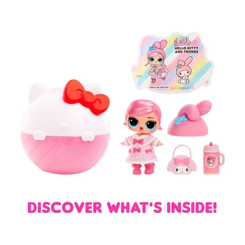LOL Surprise! Loves Hello Kitty and Friends with 7 Surprises
