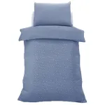 Italbaby Muslin baby bedding with stars blue
