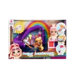 Rainbow High Littles Pool with Blush Doll