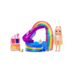 Rainbow High Littles Pool with Blush Doll