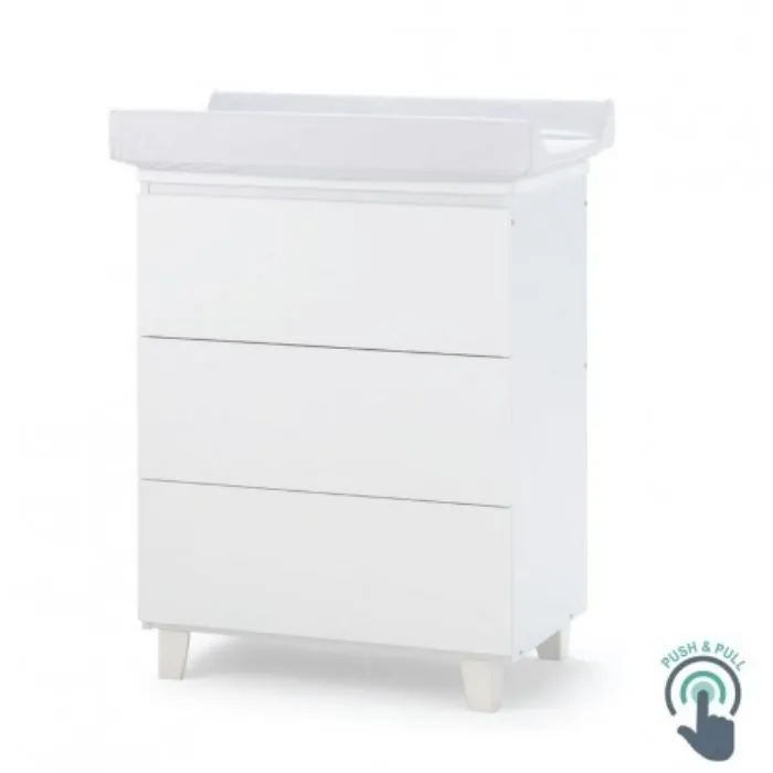 Italbaby changing table with bath Mood white