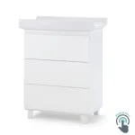 Italbaby changing table with bath Mood white