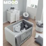 Italbaby changing table with bath Mood white