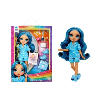 Rainbow High Junior High PJ Party Fashion Doll Skyler Blue
