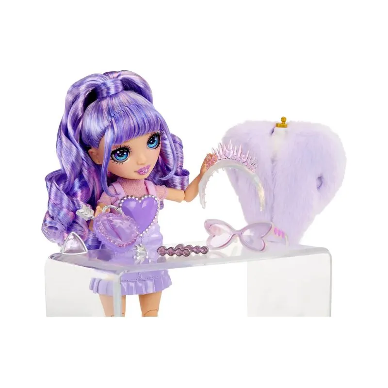 Rainbow High Crystal Fashion Doll - Violet