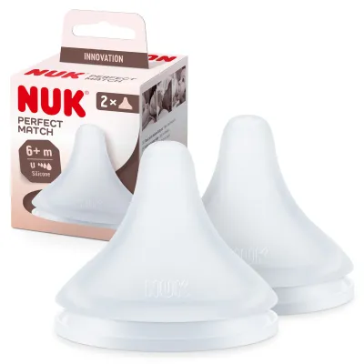 NUK Perfect Match teat 6 months 2 pieces