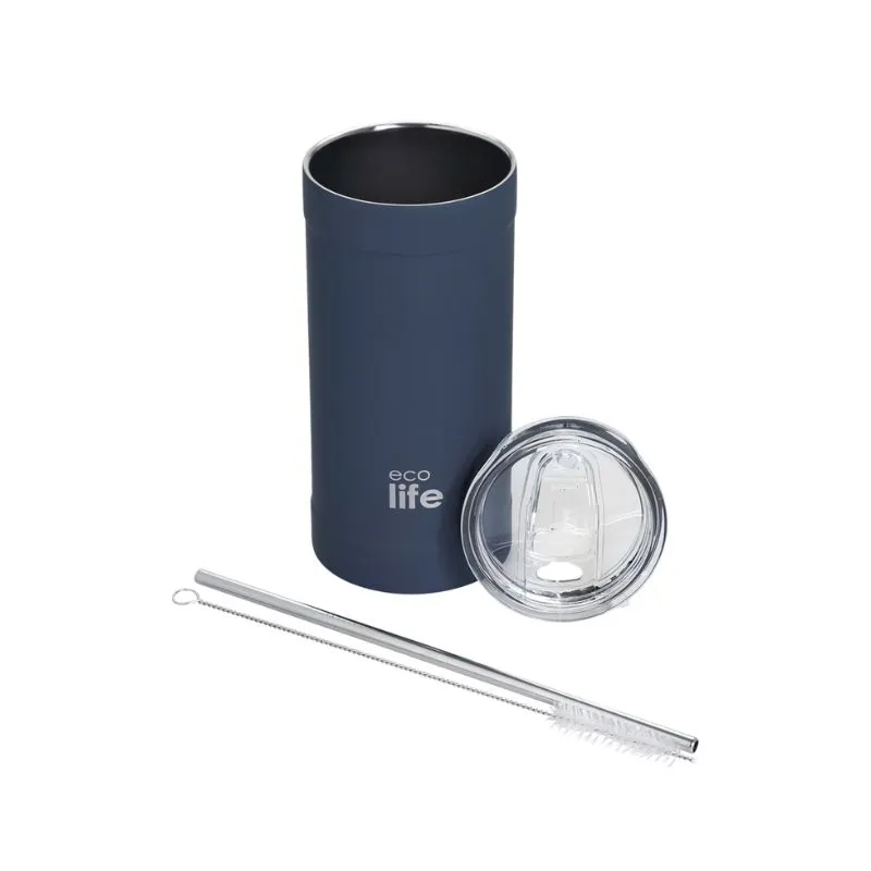 Ecolife Sapphire Coffee Thermos 500ml , Blue