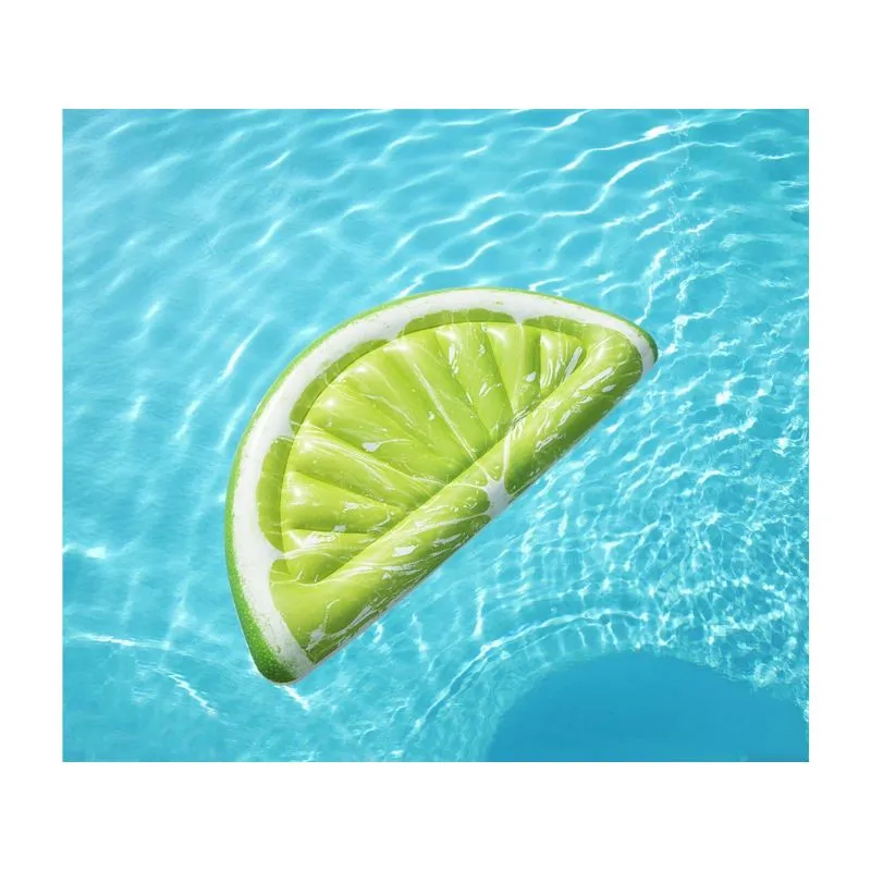 Water inflatable mattress Lime