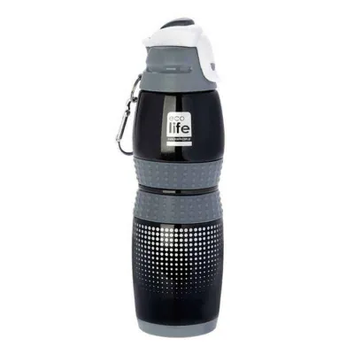 Ecolife Black Thermos Bottle