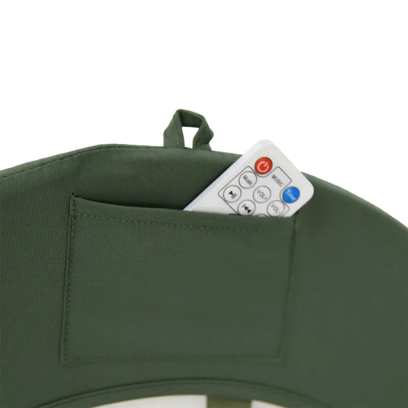 Bebe Stars Electric Swing Snuggle Forest Green