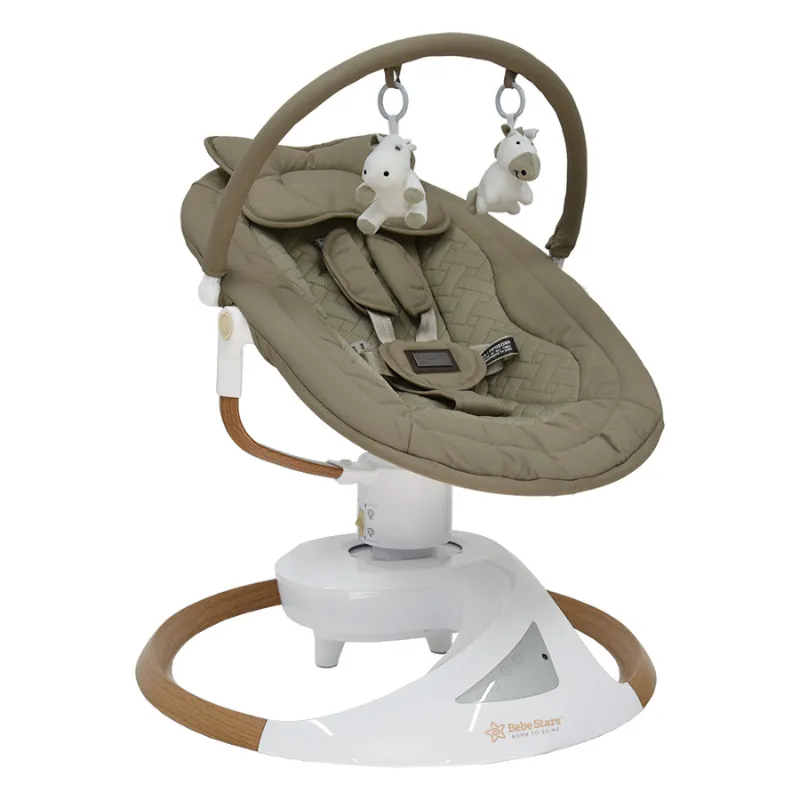 Bebe Stars Electric Swing Snuggle Natural Beige