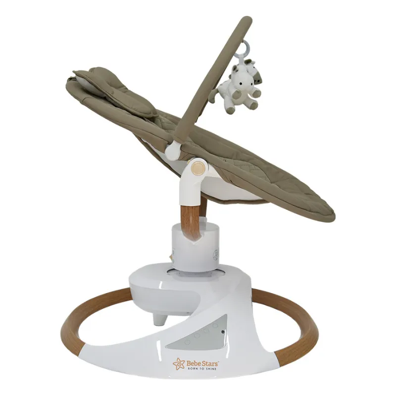 Bebe Stars Electric Swing Snuggle Natural Beige