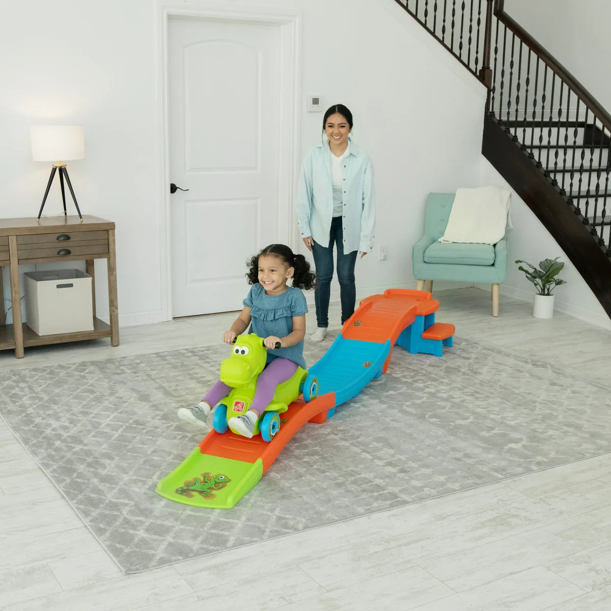 Step 2 Dino Dash Up & Down Roller Coaster
