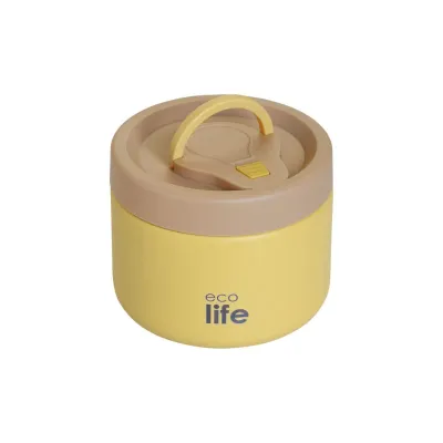Ecolife Round Food Thermos 650ml