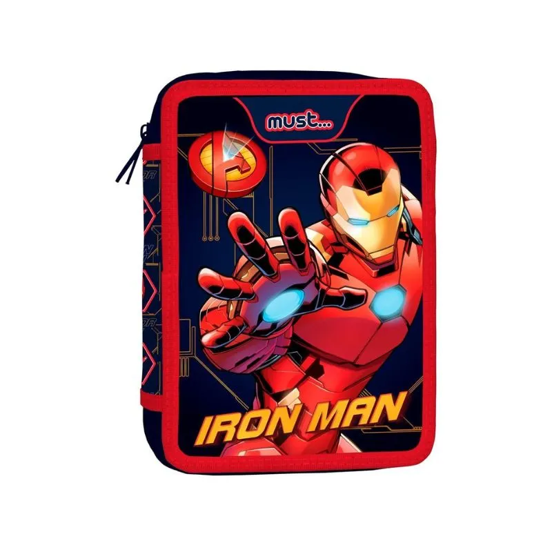 Must The Avengers Iron Man  Double Full School Pencil Case