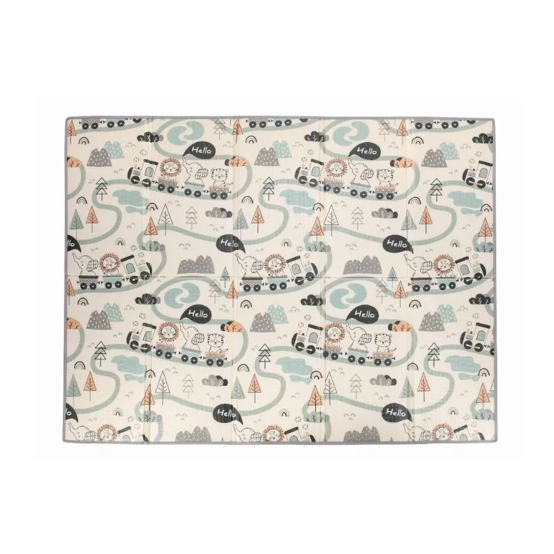 FreeOn folding play mat with edge Magic Road