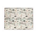 FreeOn folding play mat with edge Magic Road