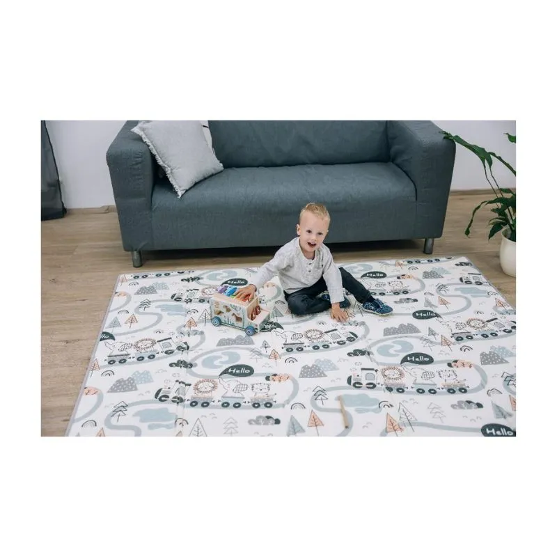 FreeOn folding play mat with edge Magic Road