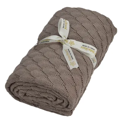 Bebe Stars Knitted bed blanket