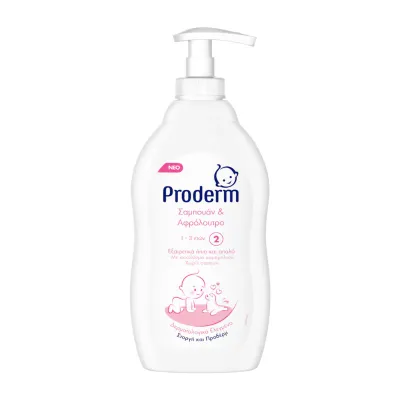 Proderm Shampoo & Shower 1-3y 400ml