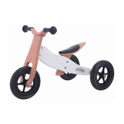 FreeOn Tricycle and balance bike 2in1, Rider plus white