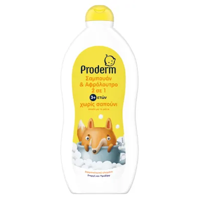 Proderm Shampoo Kids & Shower 3+ 700ml