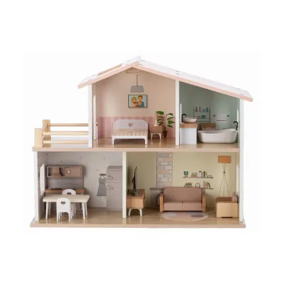 FreeOn Free2Play Doll House With Furnitures