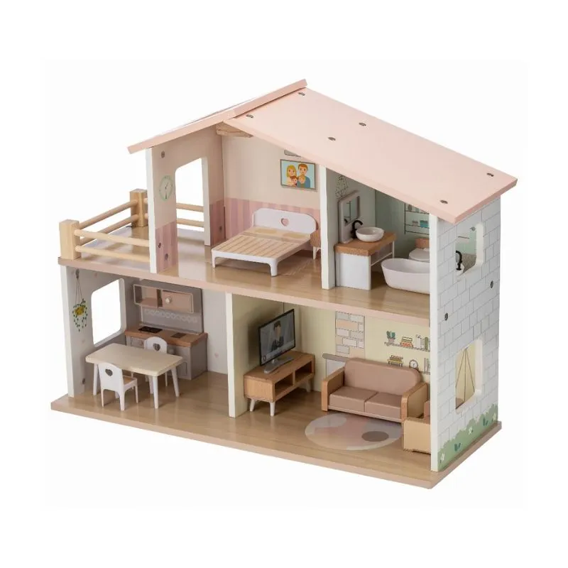 FreeOn Free2Play Doll House With Furnitures