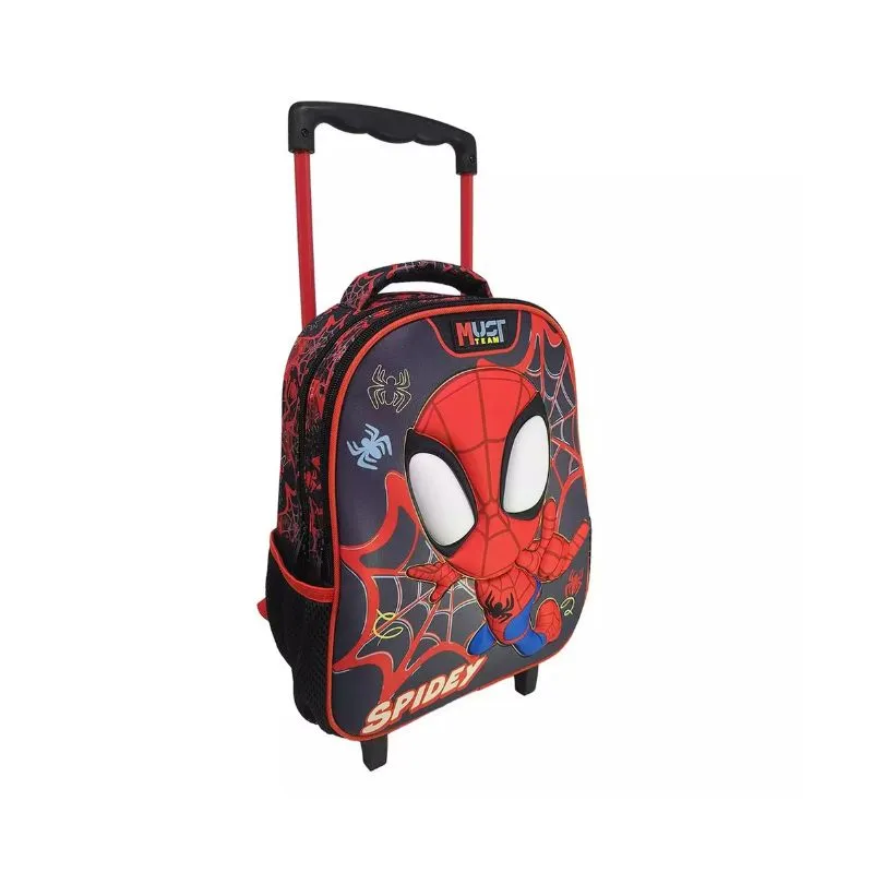 Must Team School Trolley Backpack Kindergarten Spidey And His Amazing Friends 2 Cases