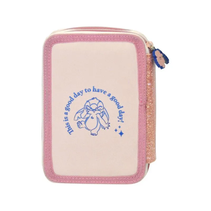 Stitch Triple Filled Pencil Case
