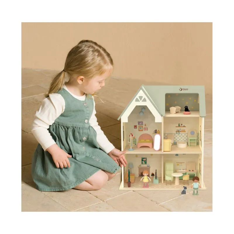 Classic World Toys Dollhouse Cozy Cottage
