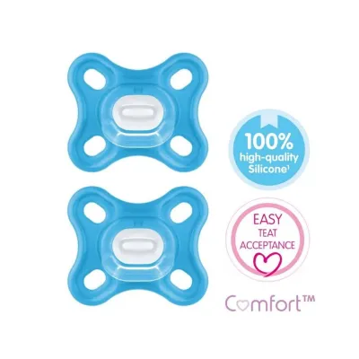 MAM Soother Comfort 0+ Double Pack Boy
