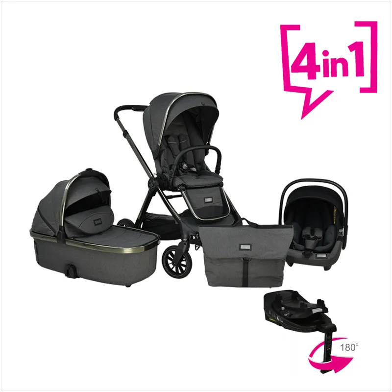 Bebe Stars Modular System Onyx 4in1 Lava Grey