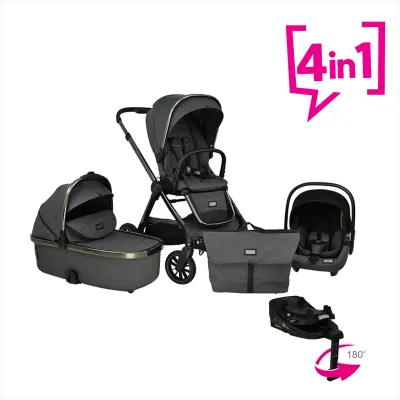 Bebe Stars Modular System Onyx 4in1 Lava Grey