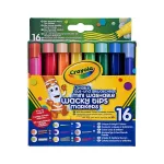 Crayola 16 Mini Washable Wacky Tips Markers
